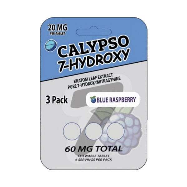 CALYPSO 7-HYDROXY BLUE RASBERRY 3PK
