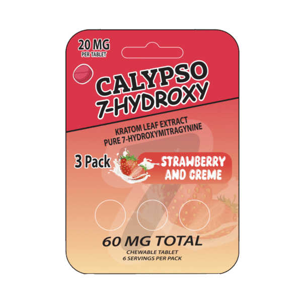 CALYPSO 7-HYDROXY STRAWBERRY CREME 3PK