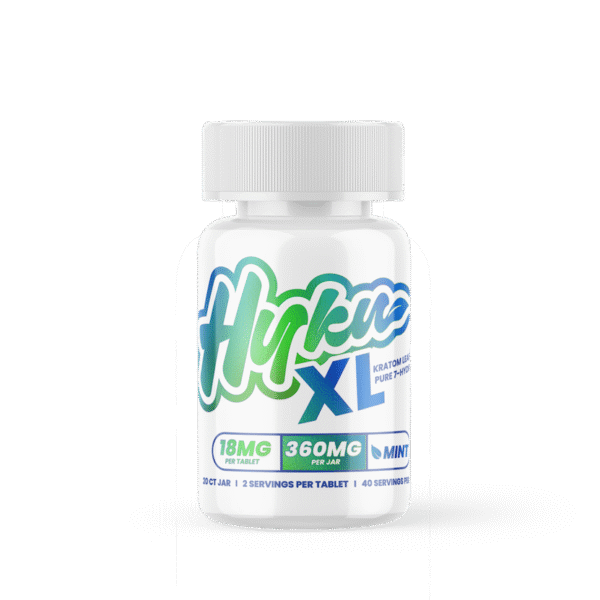HYKU 7-HYDROXY MINT 18MG 20CT BOTTLE