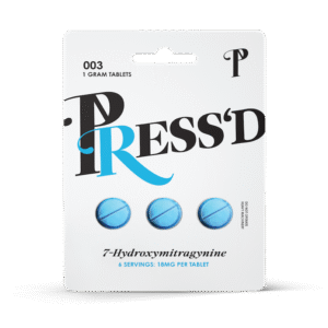 PRESSED 7-HYDROXY BLUE RASBERRY 18MG 3CT