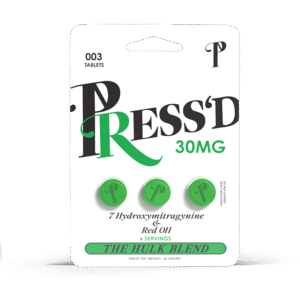 PRESSED 7-HYDROXY  THE HULK  30MG 3CT