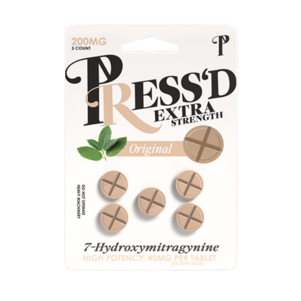 PRESSED 7-HYDROXY ORIGINAL 200MG 5CT