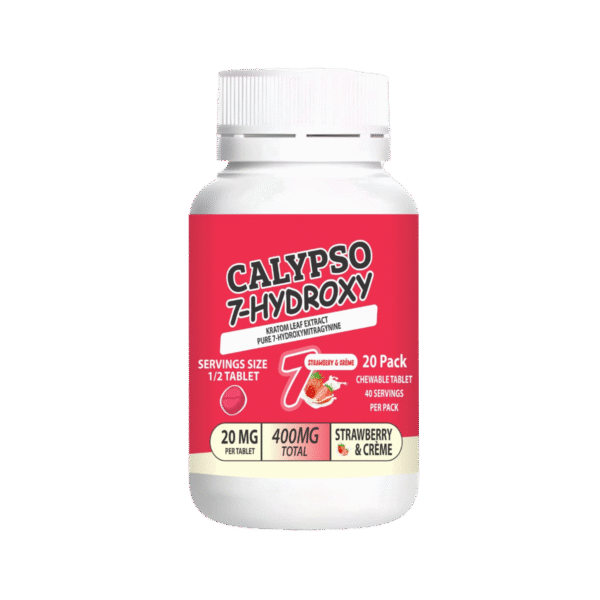 CALYPSO 7-HYDROXY STRAWBERRY CREME 20CT